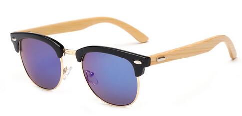 Classic Wood Bamboo Retro Sunglasses