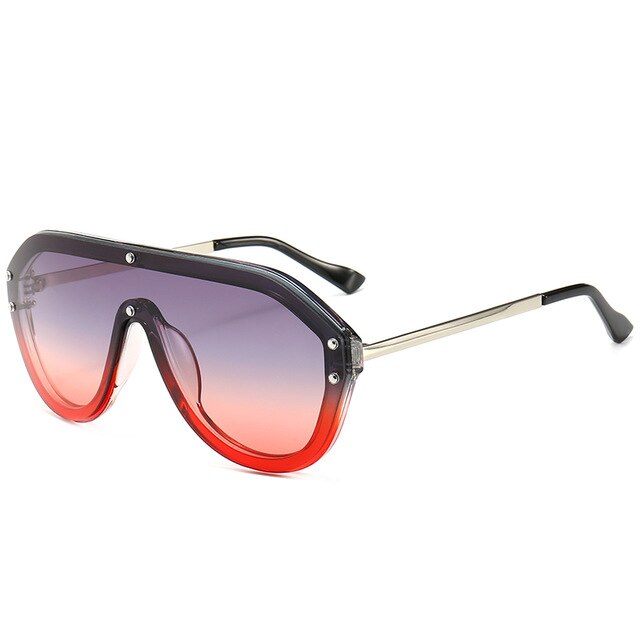 Retro Rivet Pilot Sunglasses